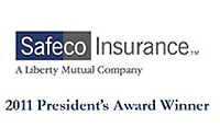 Safeco Insurance 2011 President's Award Winner